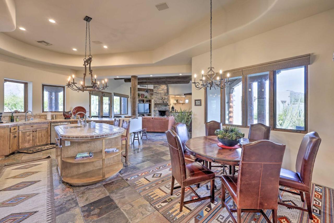 Cave Creek Oasis With Putting Green, Spa And Mtn View! Exterior foto