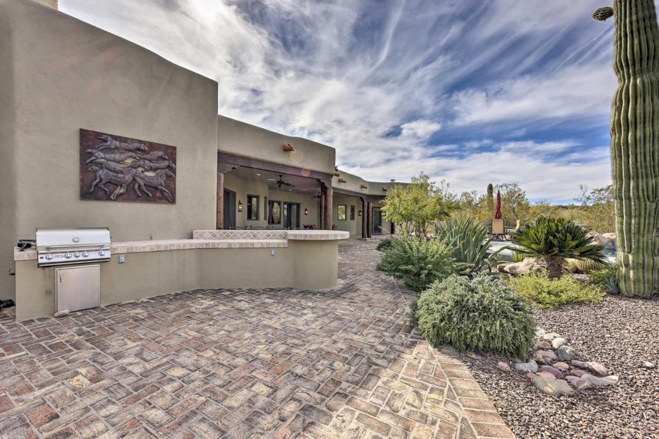 Cave Creek Oasis With Putting Green, Spa And Mtn View! Exterior foto